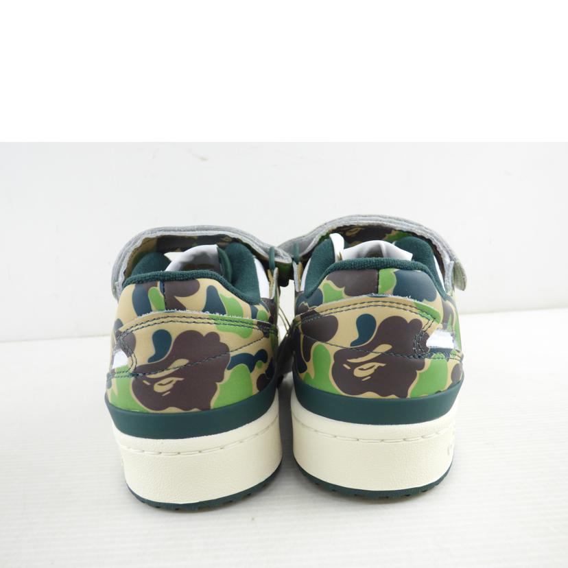 ａｄｉｄａｓ×ＢＡＰＥ adidas×BAPE/ＦＯＲＵＭ　８４　ＢＡＰＥ　ＬＯＷ/ID4771//Sランク/64