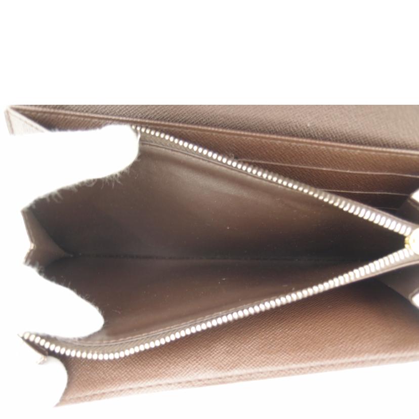 【美品】ルイヴィトン ダミエ サラ 長財布 二つ折り レディース 大人気 茶色 ルイヴィトン ダミエ ポルトフォイユ サラ 長財布 二つ折り財布