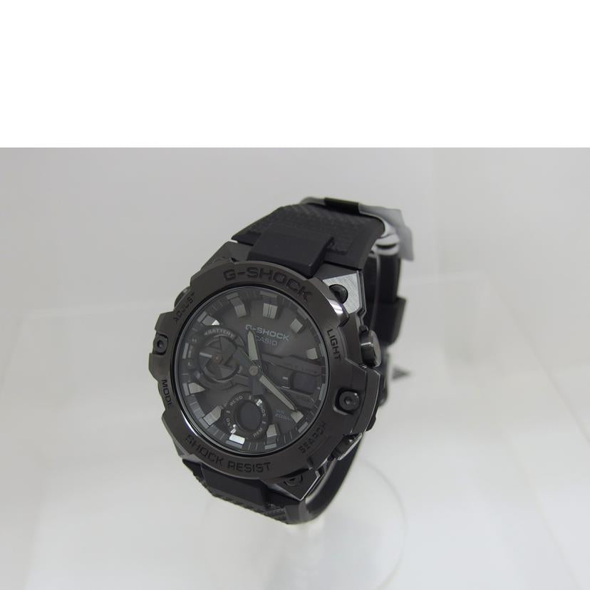 ＣＡＳＩＯ カシオ ジーショック モバイルリンク オールブラック/Ｇ－ＳＨＯＣＫ／Ｇ－ＳＴＥＥＬデジアナウォッチ／ソーラー/GST-B400BB-1AJF//202********/SAランク/04