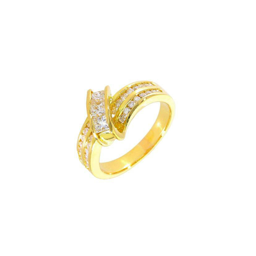 /　Ｋ１８ダイヤリング１．０２ｃｔ//Aランク/75