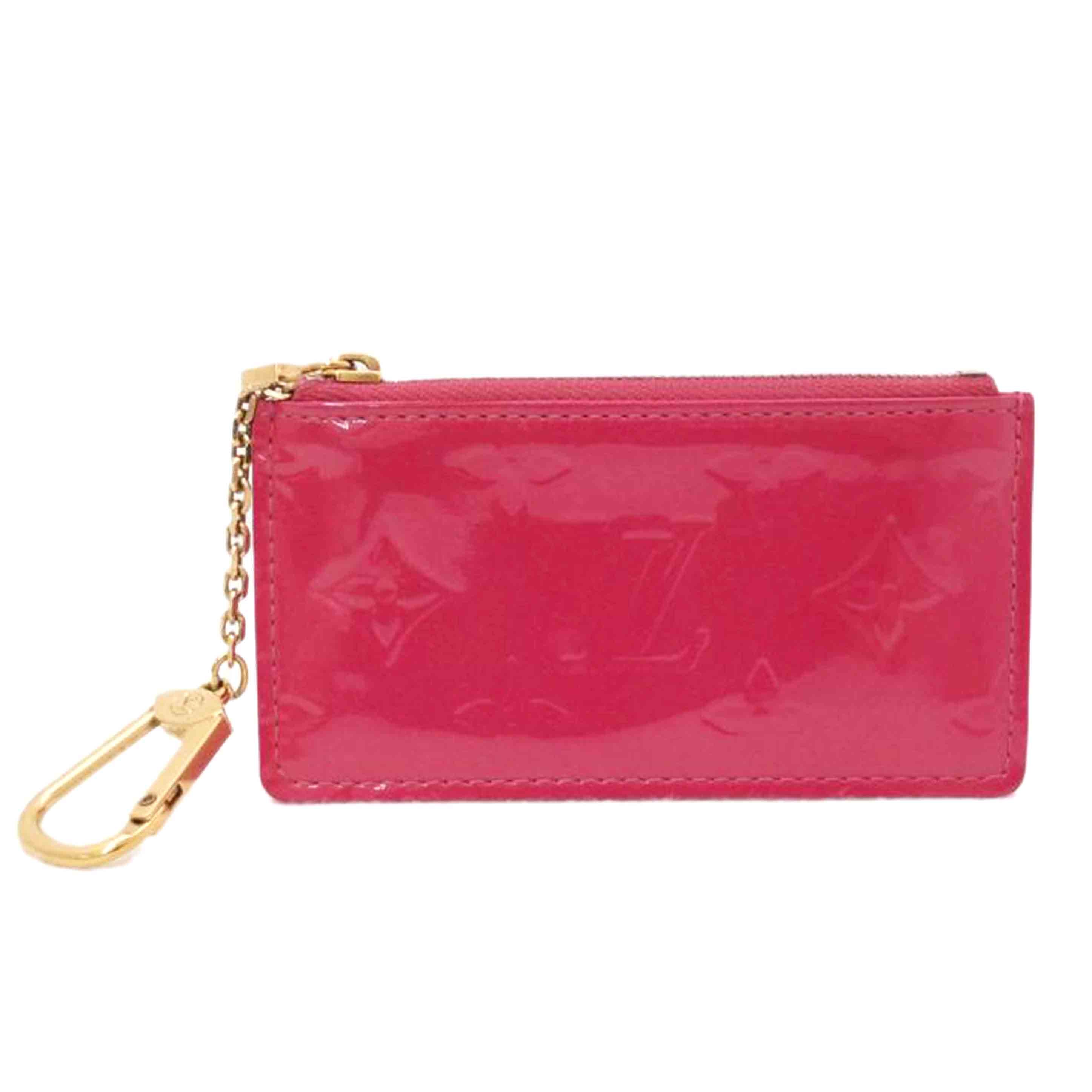 ＬＯＵＩＳ　ＶＵＩＴＴＯＮ ルイ・ヴィトン　ビトン　コインケース　小銭入れ　ピンク　レディース/ポシェットクレ／ヴェルニ／フランボワーズ/M9144F//CA1***/Aランク/69