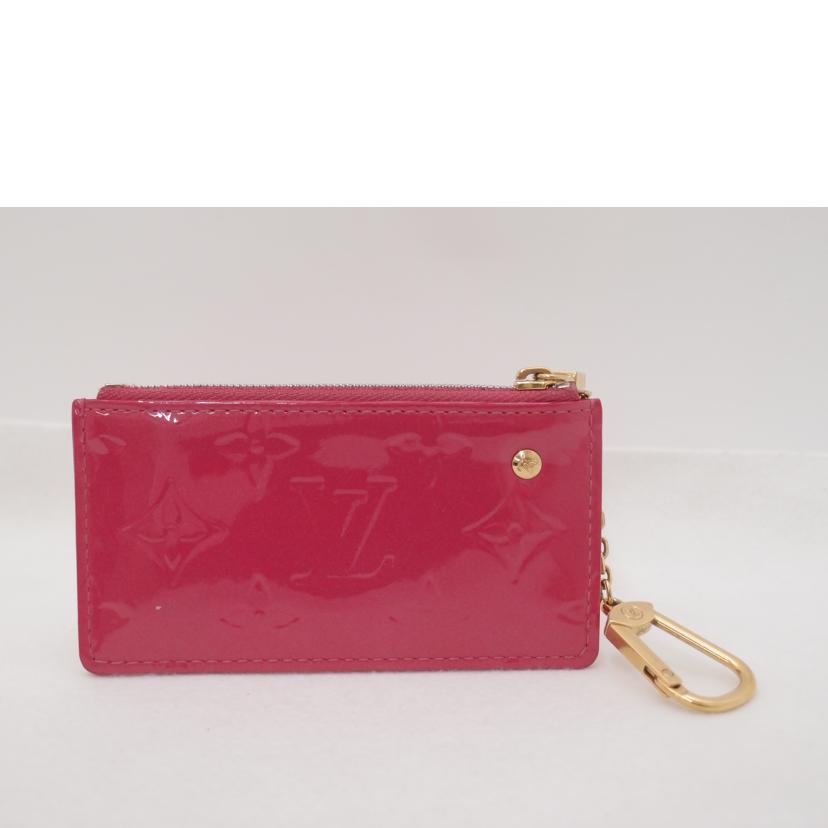 ＬＯＵＩＳ　ＶＵＩＴＴＯＮ ルイ・ヴィトン　ビトン　コインケース　小銭入れ　ピンク　レディース/ポシェットクレ／ヴェルニ／フランボワーズ/M9144F//CA1***/Aランク/69