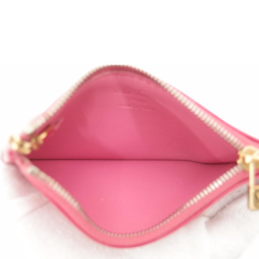 ＬＯＵＩＳ　ＶＵＩＴＴＯＮ ルイ・ヴィトン　ビトン　コインケース　小銭入れ　ピンク　レディース/ポシェットクレ／ヴェルニ／フランボワーズ/M9144F//CA1***/Aランク/69