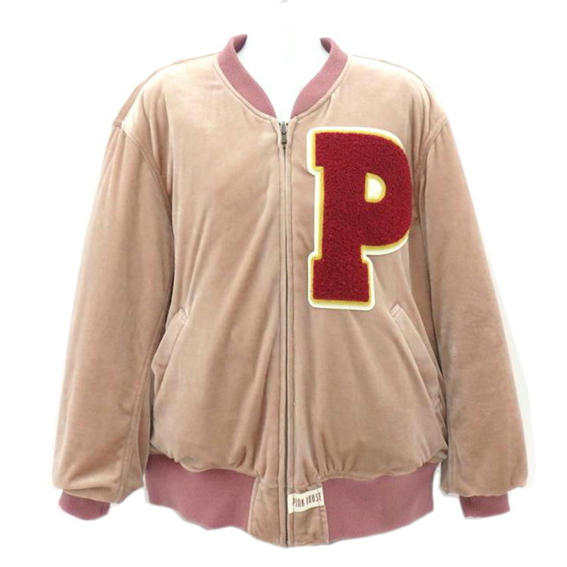 し*じ様 ピンクハウス フリース コート ダッフル ブルゾン フード