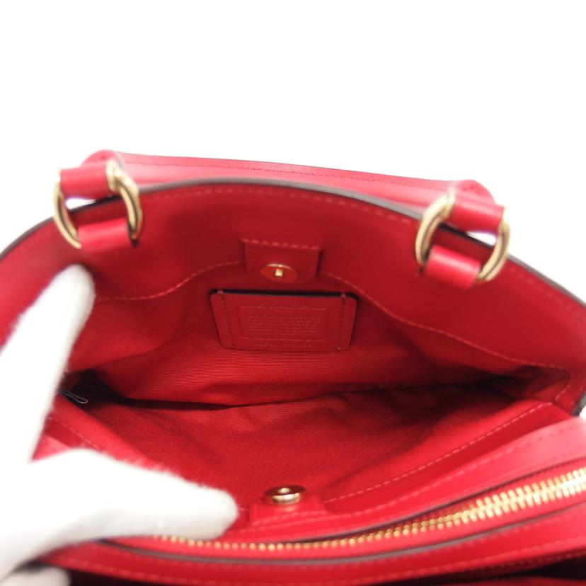 ＣＯＡＣＨ コーチ PVC レザーハンドバッグ ショルダーバッグ/シグネチャー／ミニリリーキャリーオール２ＷＡＹバッグ/91494//B20**/Aランク/04