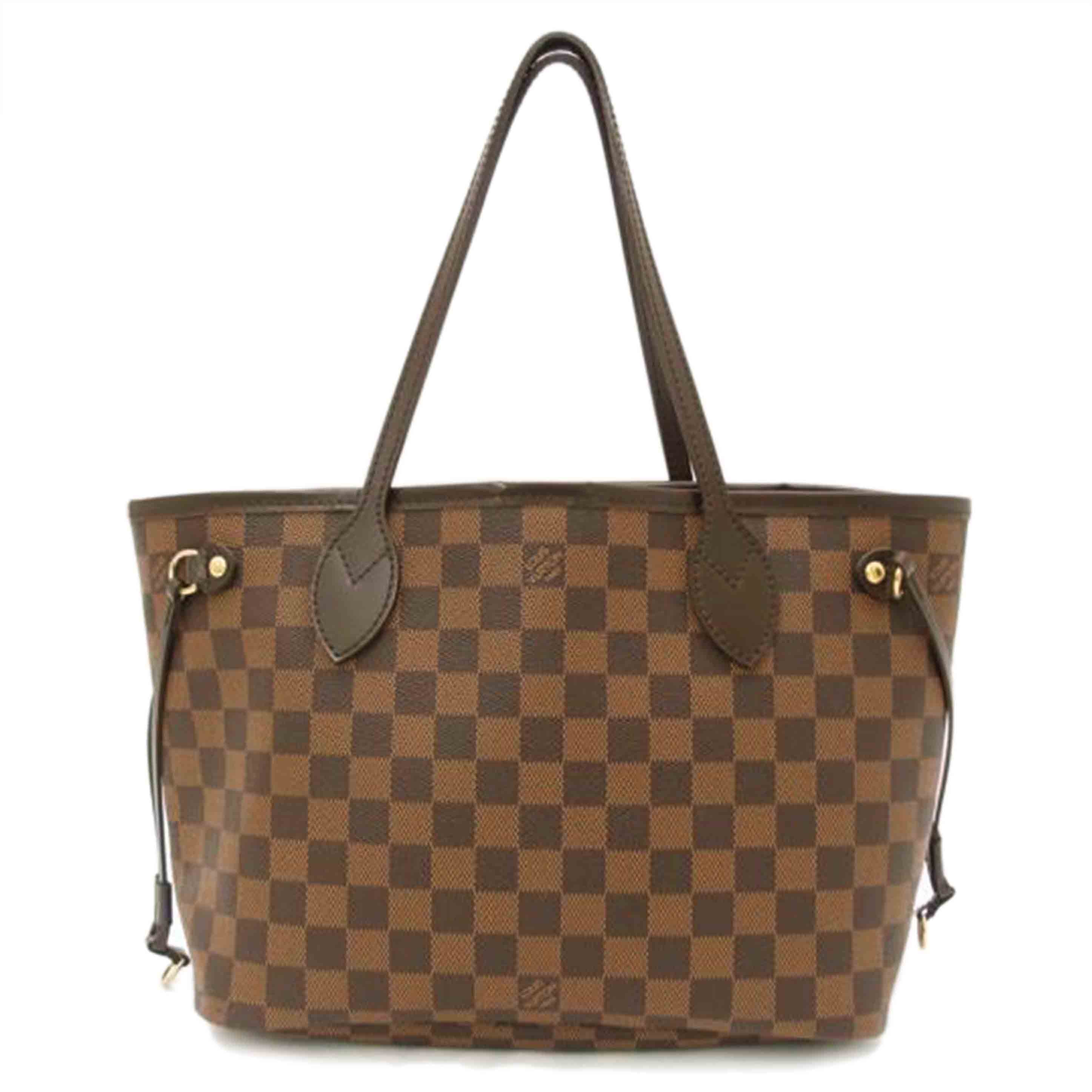 ＬＯＵＩＳ　ＶＵＩＴＴＯＮ ルイヴィトン ルイ・ヴィトン ビトン  市松模様 ブラウン 茶 ショルダーバッグ ハンドバッグ トートバッグ  レディース 定番 人気 ＬＶ 肩がけ/旧型ネヴァーフルＰＭ／ダミエ／エベヌ/N51109//VI3***/ABランク/69