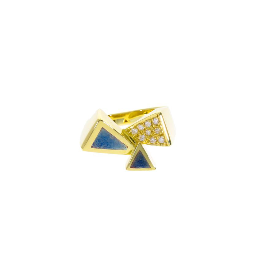 /　◎　山崎裕見子／Ｋ１８色石ダイヤリングダイヤモンドＤ０．１３ｃｔ//ABランク/75