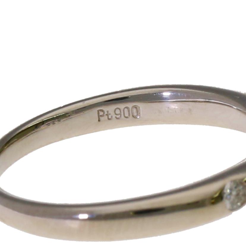/　Ｐｔ９００ダイヤリング０．５０ｃｔ//ABランク/77