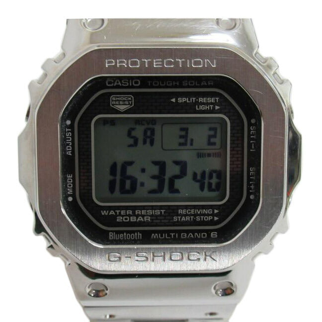 　　ＣＡＳＩＯ カシオ/Ｇ－ＳＨＯＣＫ／フルメタル／Ｂｌｕｅｔｏｏｔｈ／電波ソーラー/GMW-B5000//ABランク/63