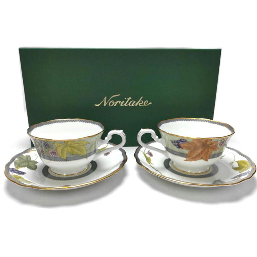 Ｎｏｒｉｔａｋｅ ノリタケ/ＰＡＴＲＩＥ　カップ＆ソーサー　ペア//Aランク/52
