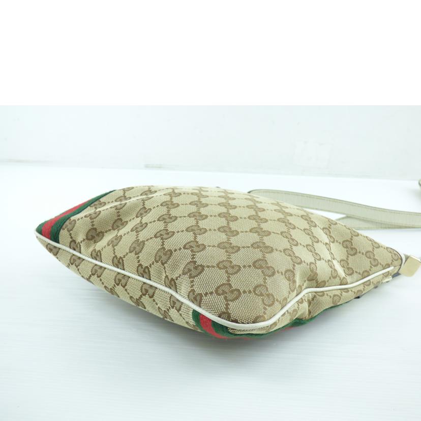 ＧＵＣＣＩ グッチ/ＧＧキャンバスレザーショルダー/144388//213***/Bランク/64