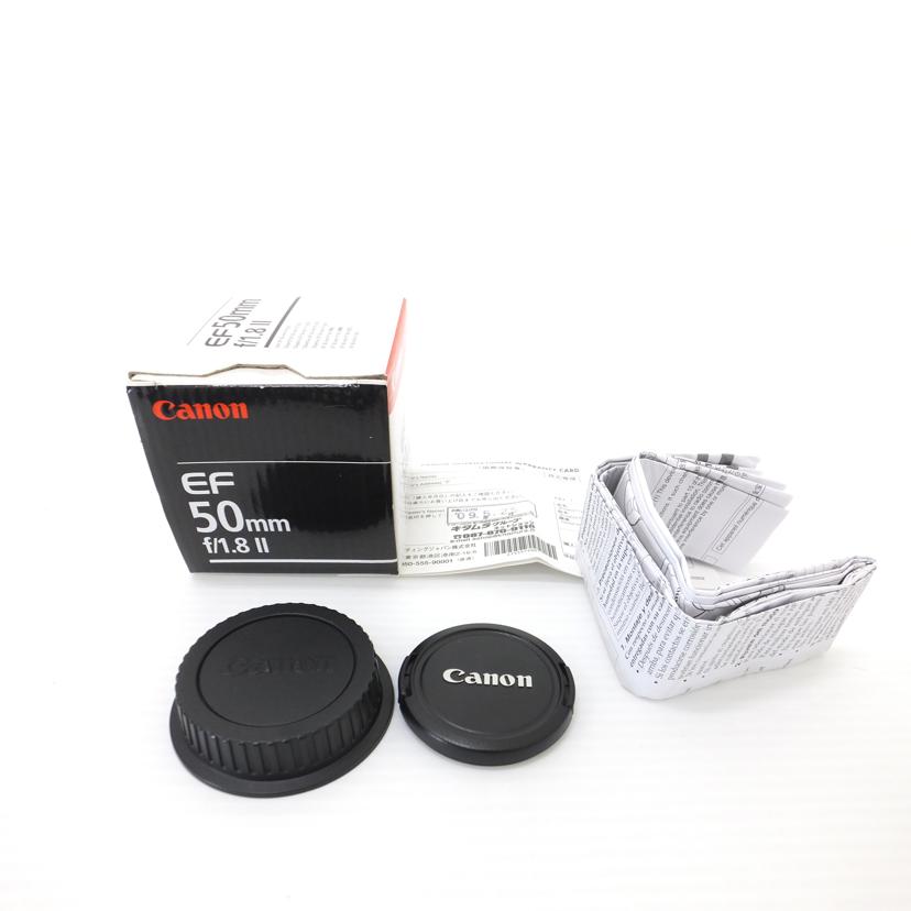 ＣＡＮＯＮ キャノン/５０ｍｍ単焦点レンズ/EF50mm1:1.8Ⅱ//52456473/Bランク/88