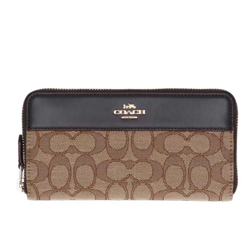 ＣＯＡＣＨ コーチ/シグネチャーラウンドファスナー長財布/F76638//H19**/Bランク/75