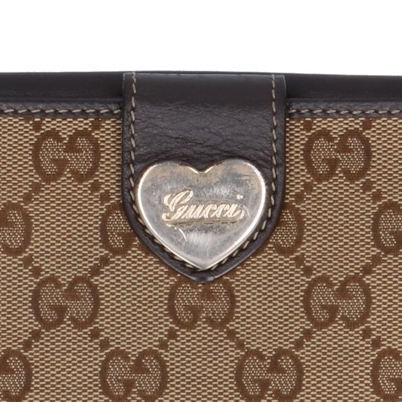 ＧＵＣＣＩ グッチ/ハートロゴプレート長財布/203550//209*/Bランク/75