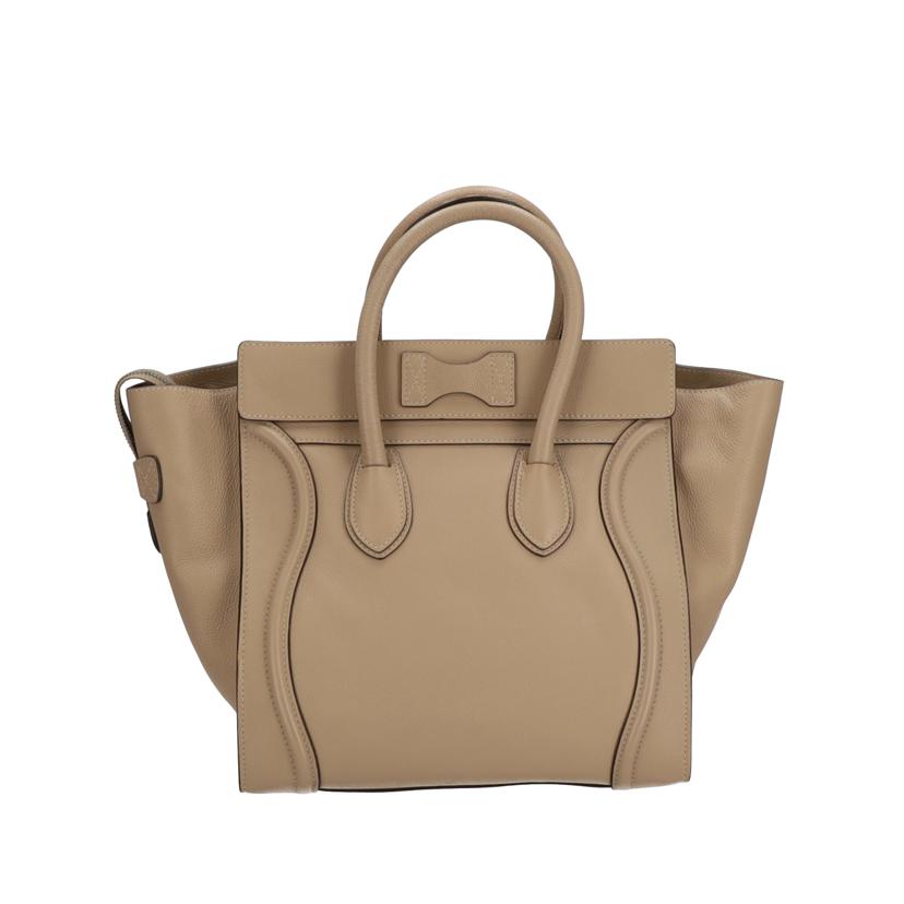 ＣＥＬＩＮＥ セリーヌ/ラゲージ　ミニショッパー　レザー／ベージュ/F-AT-0133//F-M******/Aランク/01