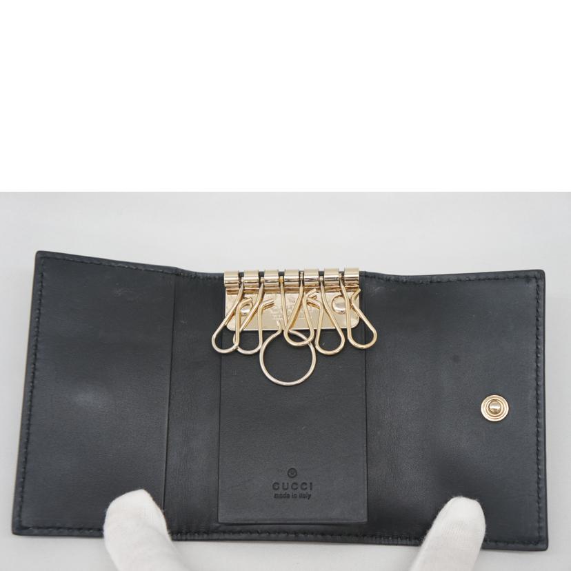 ＧＵＣＣＩ グッチ/グッチシマ６連キーケース/388682//493075/Bランク/09