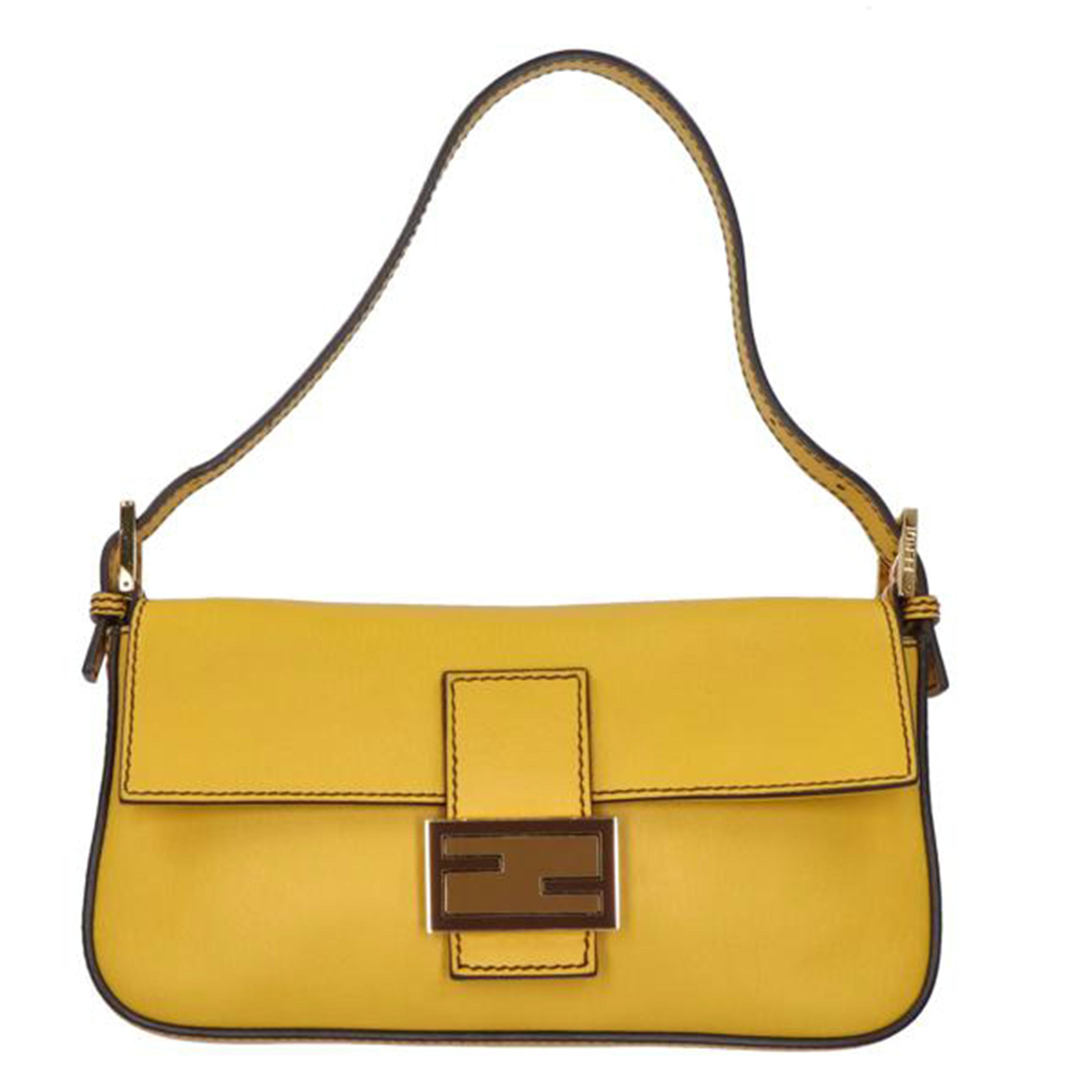 ＦＥＮＤＩ フェンディ/ＦＥＮＤＩ／マンマバケットワンショルダー　／イエロー/8BR600//ABランク/75