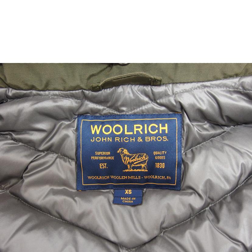 ＷＯＯＬＲＩＣＨ ウールリッチ ジョンアンドブレス ラビットファー ジップアップ/フード付きファーダウンジャケット／カーキ/1702094//ABランク/04