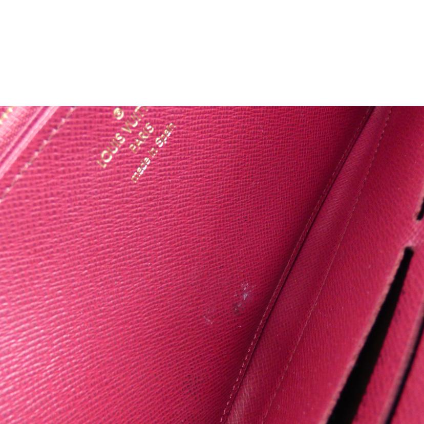 ＬＯＵＩＳ　ＶＵＩＴＴＯＮ ルイ・ヴィトン/ジッピーウォレット／モノグラム／フューシャ/M41895//GI2***/Bランク/64