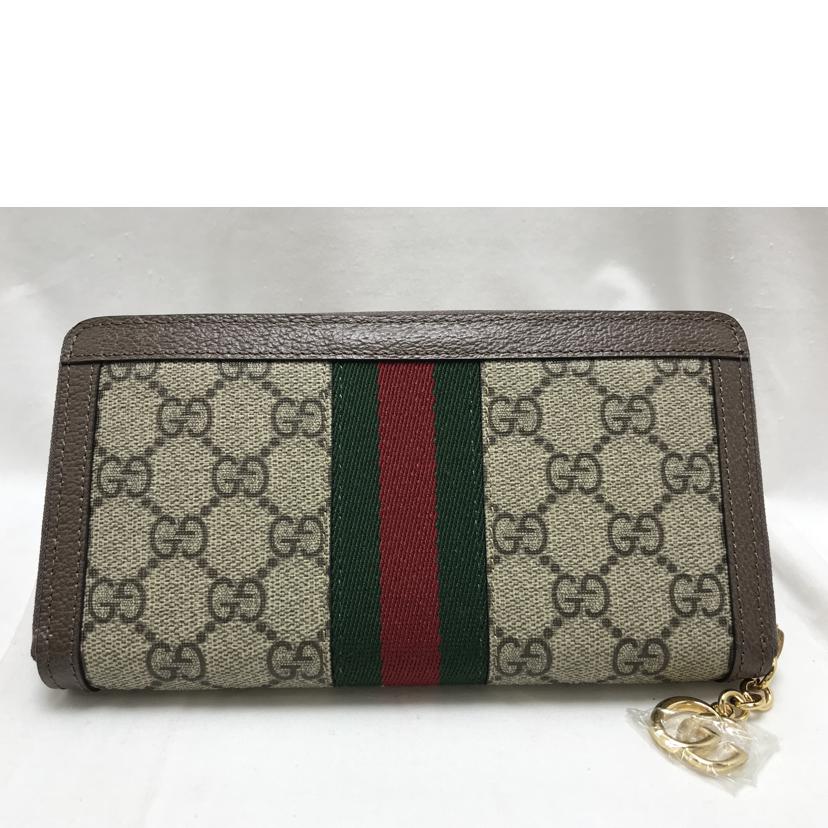 ＧＵＣＣＩ グッチ/ＧＧスプリーム　ラウンドジップウォレット/523154//7266/Aランク/51