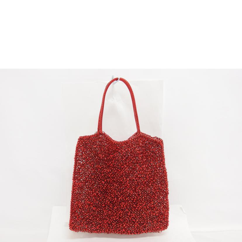 ＡＮＴＥＰＲＩＭＡ アンテプリマ トートバッグ/ワイヤーハンドバッグ／レッド//ABランク/04