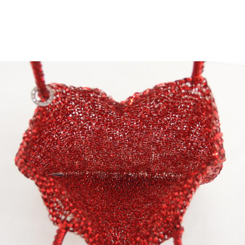 ＡＮＴＥＰＲＩＭＡ アンテプリマ トートバッグ/ワイヤーハンドバッグ／レッド//ABランク/04