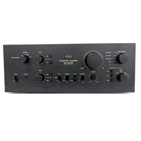 アンプ Sansui AU-D707 Sansui AU-D707/AU-819 Repair & Review | LiQUiD AUDiO