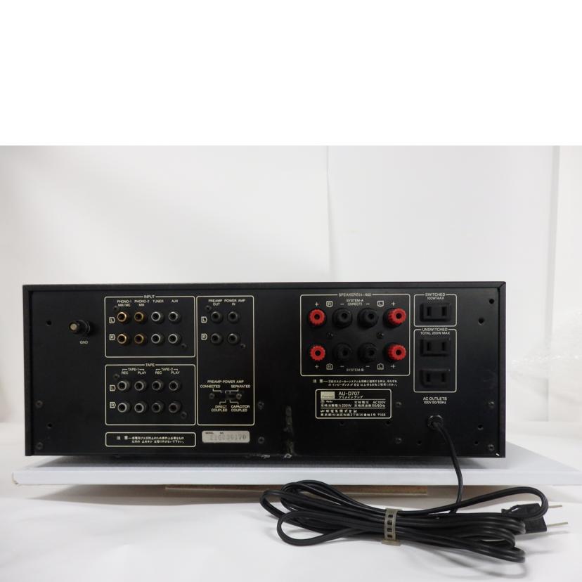 SANSUI サンスイ/プリメインアンプ/AU-D707/ピュアオーディオ/Bランク/67【中古】