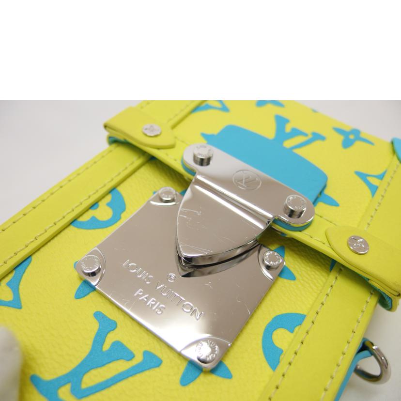 ＬＶ ルイ･ヴィトン ショルダーバッグ イエロー ライトブルー/プレイグラウンド／ヴェルティカルトランク／ウエアラブルウォレット/M82007//ICﾁ***/ABランク/04