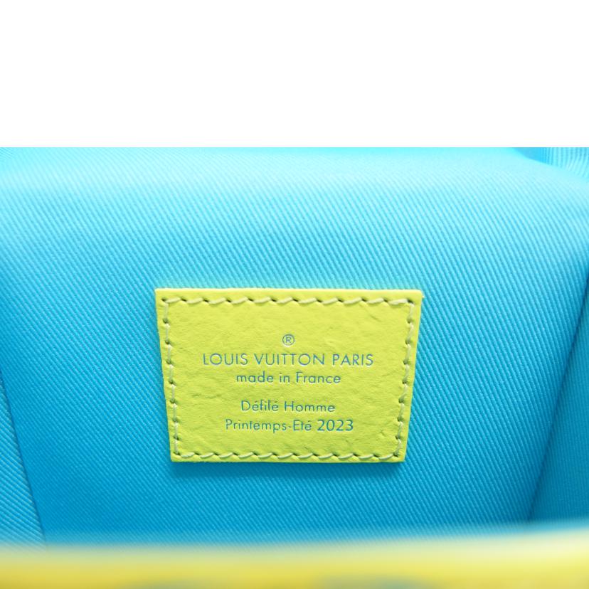 ＬＶ ルイ･ヴィトン ショルダーバッグ イエロー ライトブルー/プレイグラウンド／ヴェルティカルトランク／ウエアラブルウォレット/M82007//ICﾁ***/ABランク/04