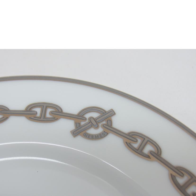 HERMES エルメス ディナープレート/シェーヌダンクル/プレート22cm/2枚