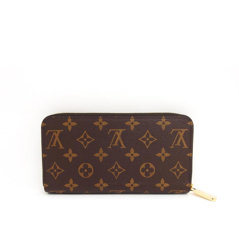 ＬＶ ルイ・ヴィトン LOUIS VUITTON 長財布 ラウンドファスナー ブラウン/ジッピー・ウォレット／モノグラム/M42616//ICﾁ***/Aランク/04