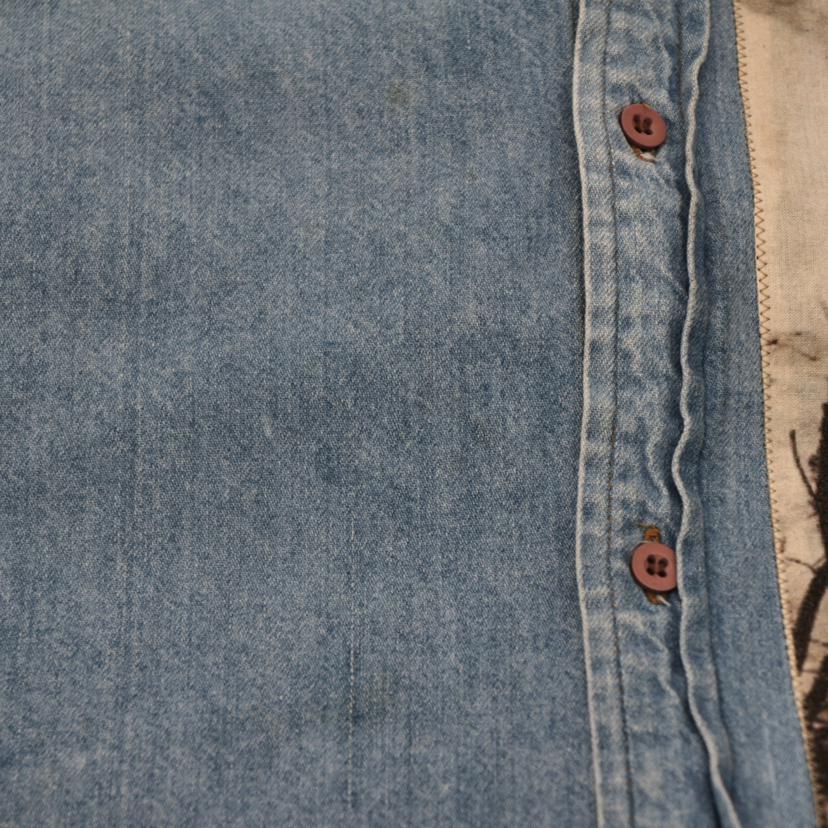 ＦＩＮＥＬＩＮＥ/ヴィンテージ　パッチワークデニムシャツ//Bランク/75