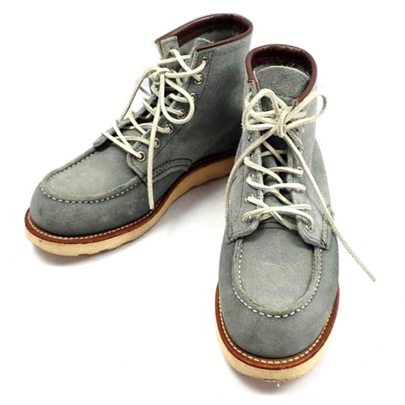 ＲＥＤ　ＷＩＮＧ ﾚｯﾄﾞｳｲﾝｸﾞ/モックトウ　スエードブーツ/8143//26.0cm/Cランク/62