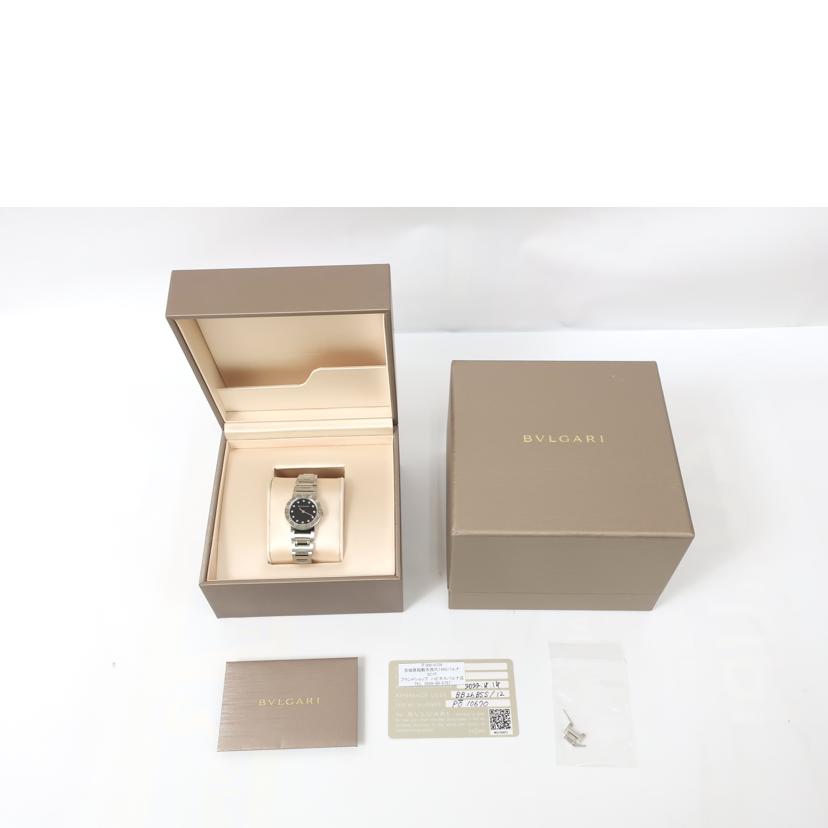 ＢＶＬＧＡＲＩ ブルガリ/１２ＰダイヤＳＳクオーツ　レディース/BB26BSS/12//PO10670/Aランク/65