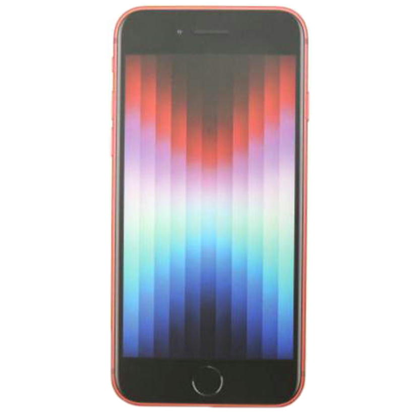 ＡＰＰＬＥ アップル/ｉＰｈｏｎｅ　ＳＥ　第３世代／ＳＩＭロック解除済み/MMYE3J/A (PRODUCT) RED //H9FRV29QKC/Sランク/69