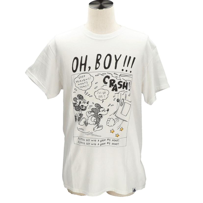 ＸＬＡＲＧＥ　/　コミック柄Ｔシャツ・ＷＨ//Bランク/75