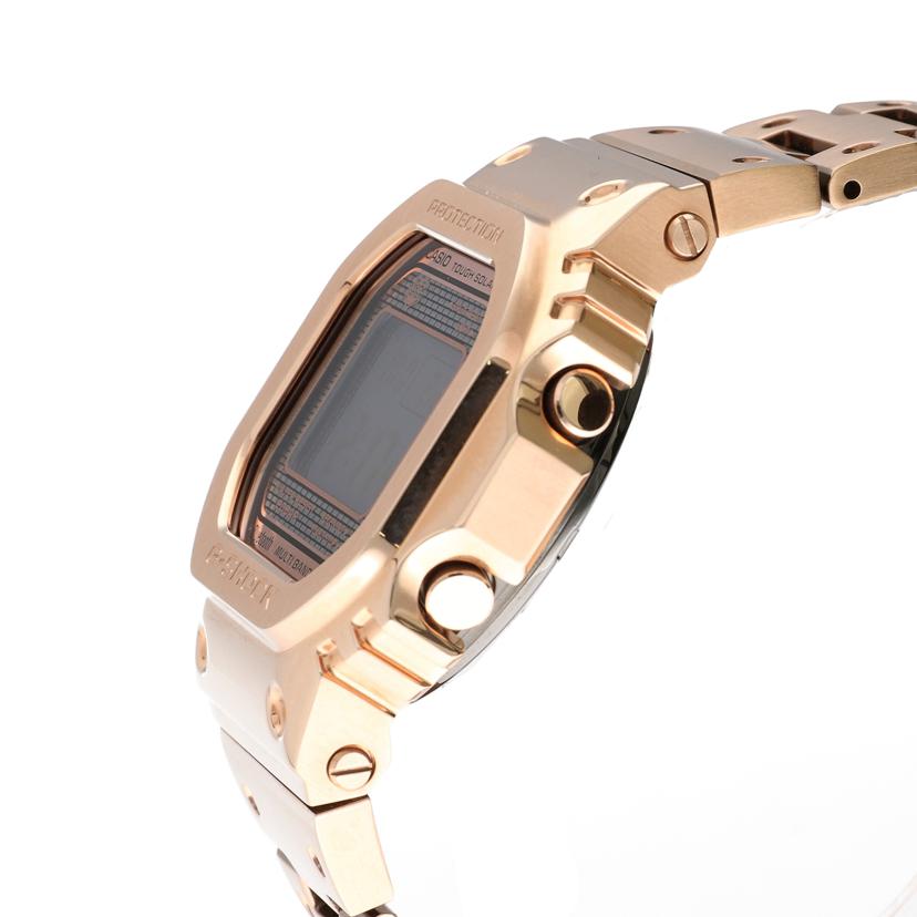 ＣＡＳＩＯ カシオ　CASIO　G-SHOCK　フルメタル　電波ソーラー×Biuetooth/Ｇ－ＳＨＯＣＫ／フルメタル／電波ソーラー×Ｂｌｕｅｔｏｏｔｈ/GMW-B5000GD-4JF//201*****/Aランク/37