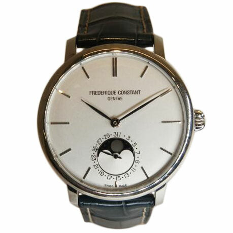 ＦＲＥＤＥＲＩＱＵＥ　ＣＯＮＳＴＡＮＴ フレデリックコンスタント/スリムラインムーンフェイズ／クロコベルト/705X4S4//2126840/ABランク/92