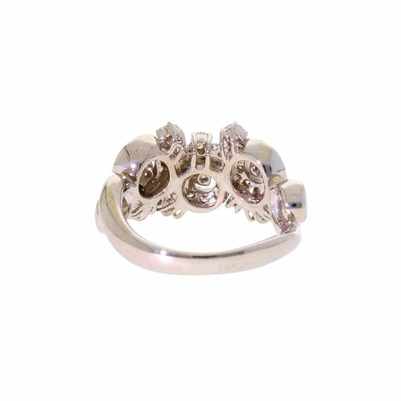 /　Ｋ１８ＷＧダイヤリング０．６３ｃｔ//Aランク/75