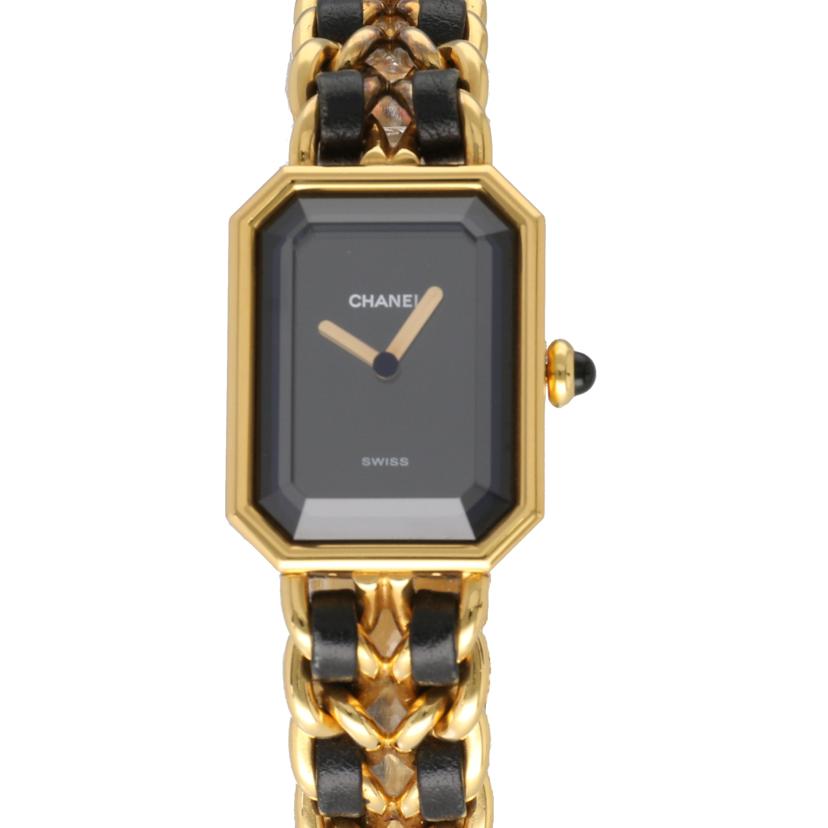 ＣＨＡＮＥＬ シャネル　CHANEL　プルミエールL　黒　レディース　クオーツ腕時計/プルミエールＬ／レディース／クオーツ/H0001//Q.H******/ABランク/37