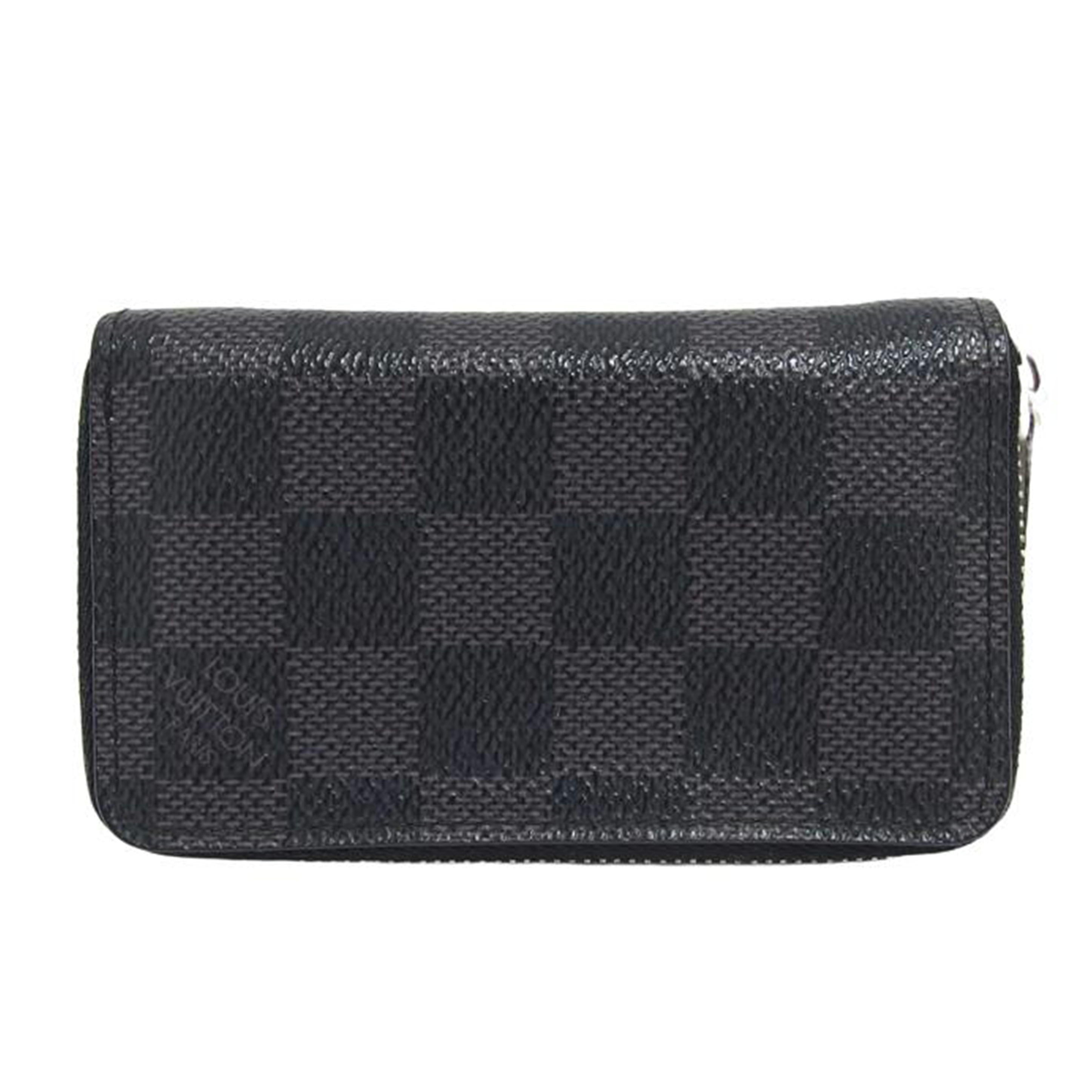 ＬＶ ルイ･ヴィトン ラウンドファスナー長財布/ジッピーコインパース／ダミエ／グラフィット/N63076//MI4***/Bランク/04