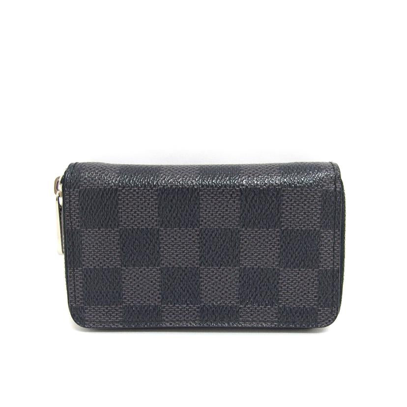 ＬＶ ルイ･ヴィトン ラウンドファスナー長財布/ジッピーコインパース／ダミエ／グラフィット/N63076//MI4***/Bランク/04