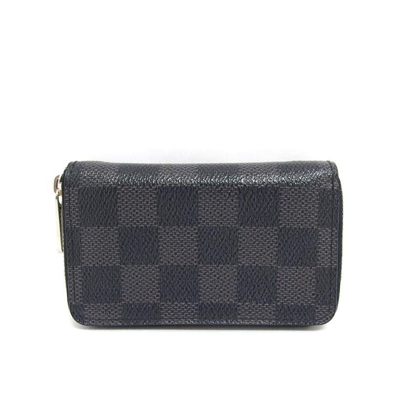 LOUIS VUITTON  ルイ･ヴィトン/ラウンドファスナー長財布/ジッピーコインパース/ダミエ/グラフィット/N63076/MI4***/ルイ･ヴィトン/Bランク/04【中古】