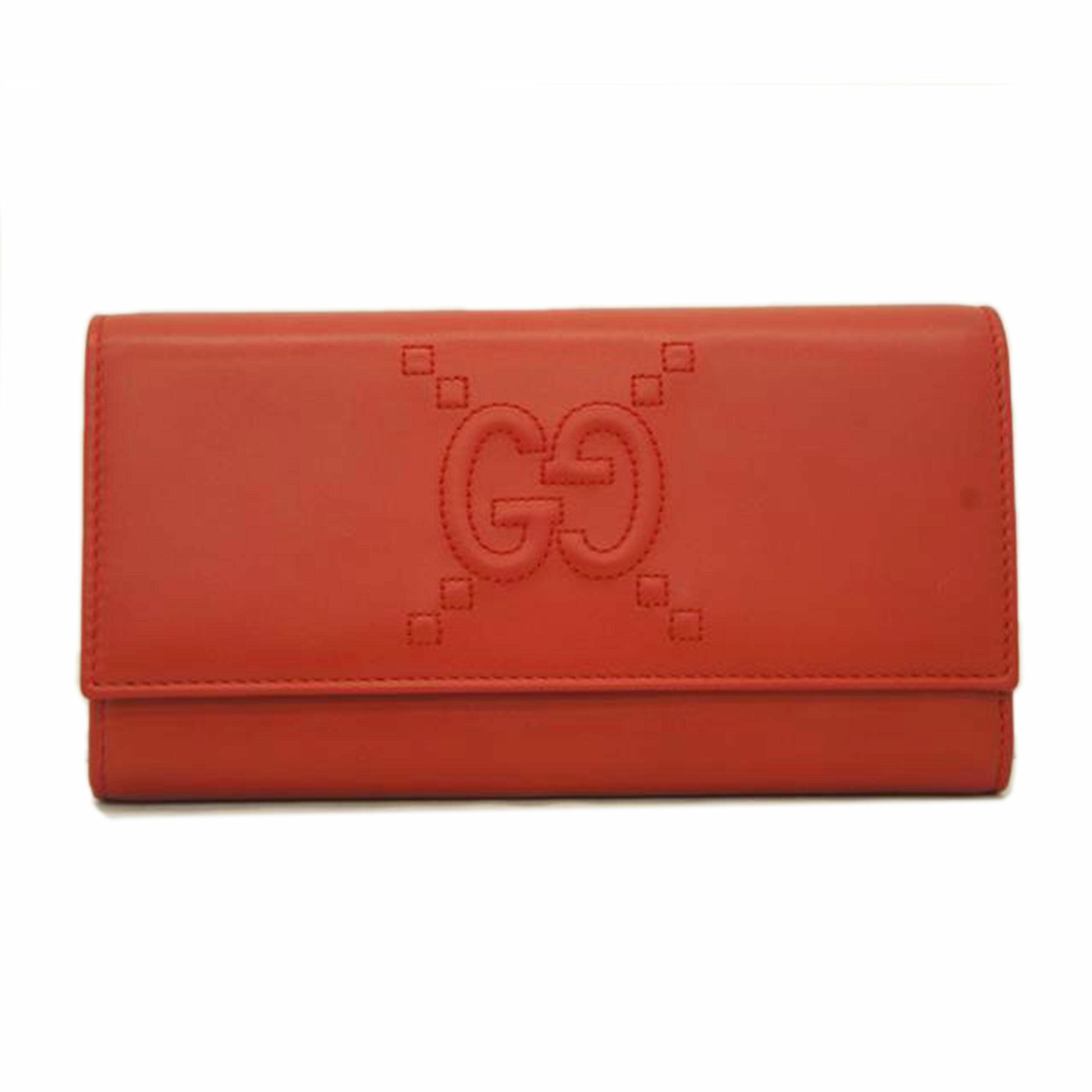 ＧＵＣＣＩ グッチ/ＧＧエンボス２つ折り長財布/453390//534563/Aランク/09