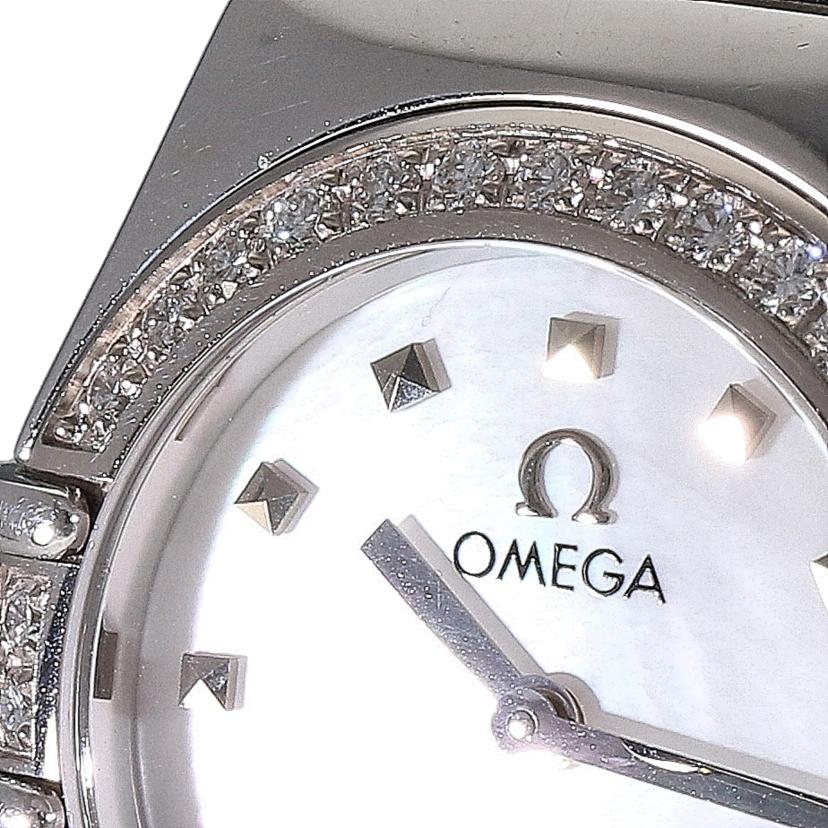 ＯＭＥＧＡ オメガ　OMEGA　コンステレーションミニ・マイチョイス・ダイヤベゼル　クオーツ　レディース/コンステレーションミニ・マイチョイス・ダイヤベゼル／クオーツ/1465.71//585*****/ABランク/37