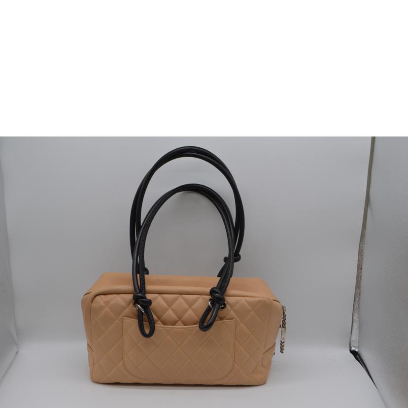 ＣＨＡＮＥＬ シャネル/カンボンラインボーリングレザートート／ブラウン/A25171//950****/ABランク/89
