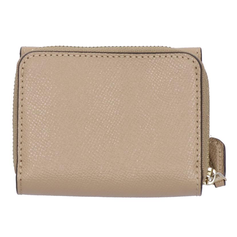 ＣＯＡＣＨ コーチ　COACH/レザーコンパクト三つ折り財布／ベージュ/F88208//Aランク/75