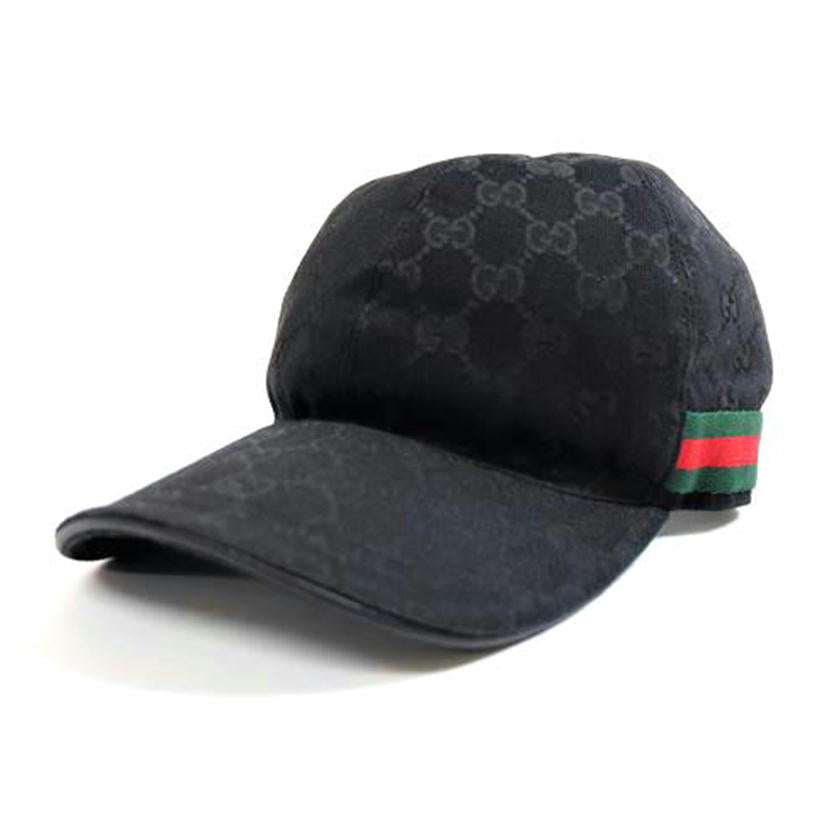 ＧＵＣＣＩ グッチ/ＧＧ柄　キャンバスベースボールキャップクロ/200035//601491/ABランク/71