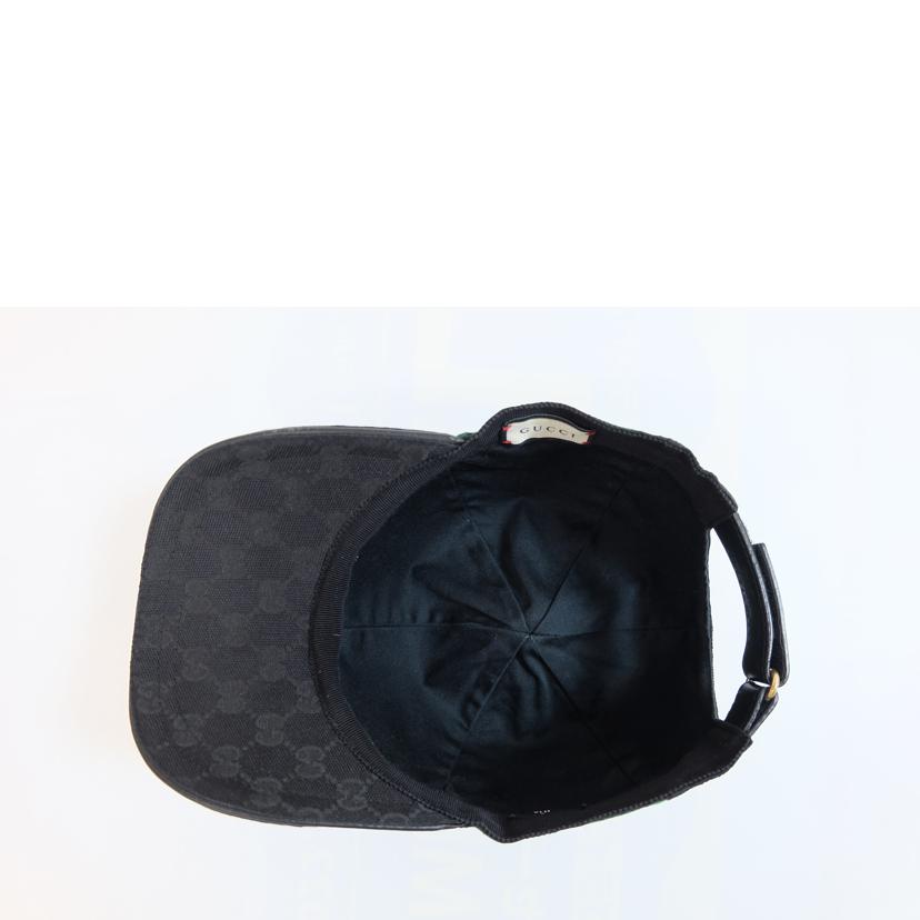 ＧＵＣＣＩ グッチ/ＧＧ柄　キャンバスベースボールキャップクロ/200035//601491/ABランク/71